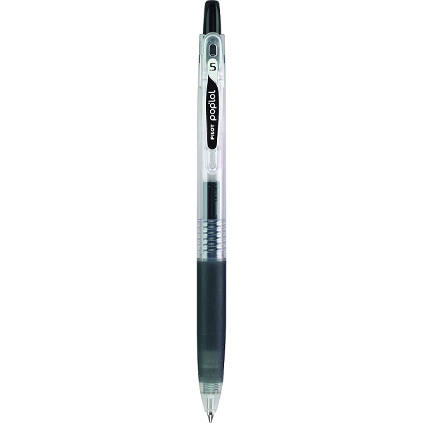 BOLIGRAFO RETRACTIL POP LOL Extra Fino (0.5 MM.) NEGRO