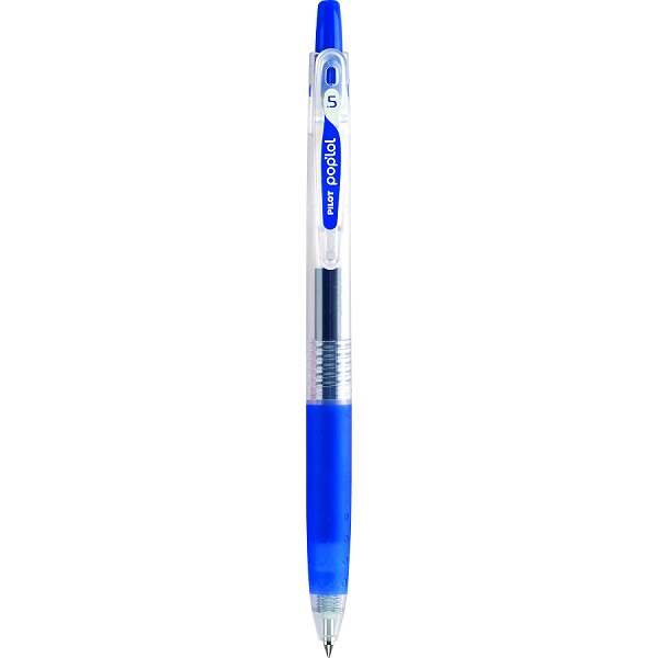 BOLIGRAFO RETRACTIL POP LOL Extra Fino (0.5 MM.) AZUL