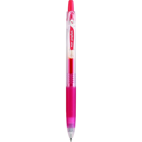 BOLIGRAFO RETRACTIL POP LOL Extra Fino (0.5 MM.) ROSA CORAL