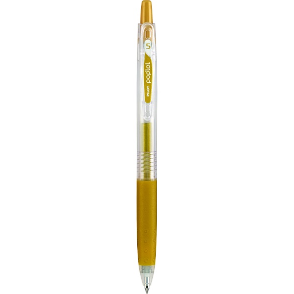 BOLIGRAFO RETRACTIL POP LOL Extra Fino (0.5 MM.) DORADO