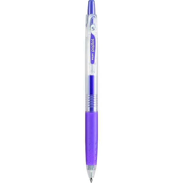 BOLIGRAFO RETRACTIL POP LOL Extra Fino (0.5 MM.)MORADO METALICO