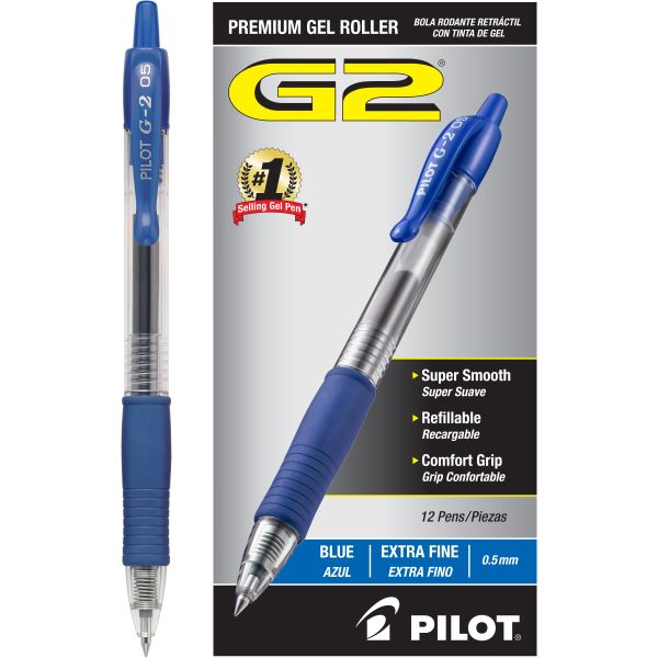 BOLIGRAFO G2-5 AZUL EXTRA FINO