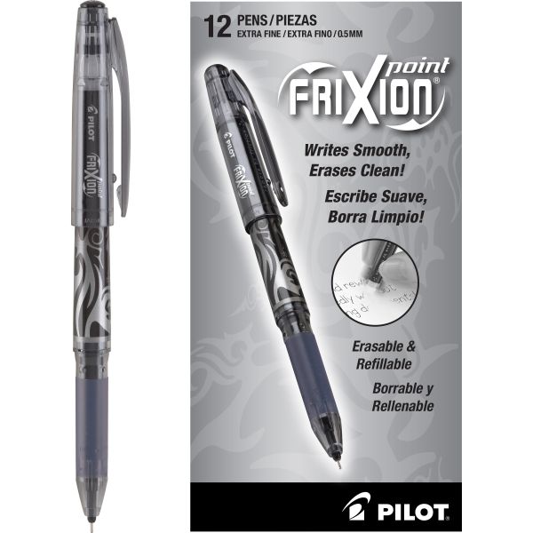 BOLIGRAFO FRIXION POINT NEGRO EXTRA FINO